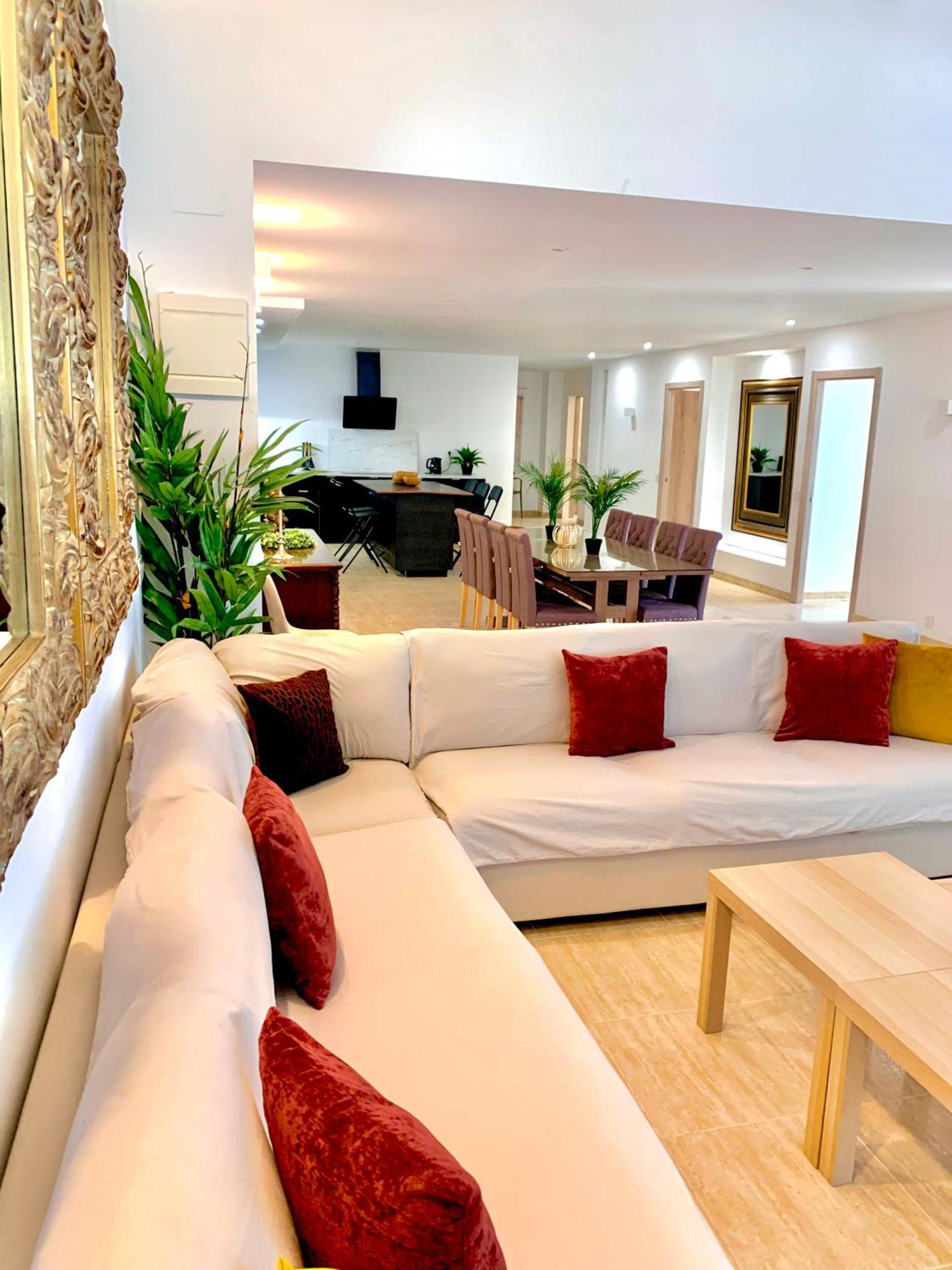 Amplia Vivienda New Para12 Pers A 4 Min Caminando De Playa Con Terraza, Piscina Com, Wifi, Ventiladores De Techo, Lavavajillas Рокетас-де-Мар Екстер'єр фото